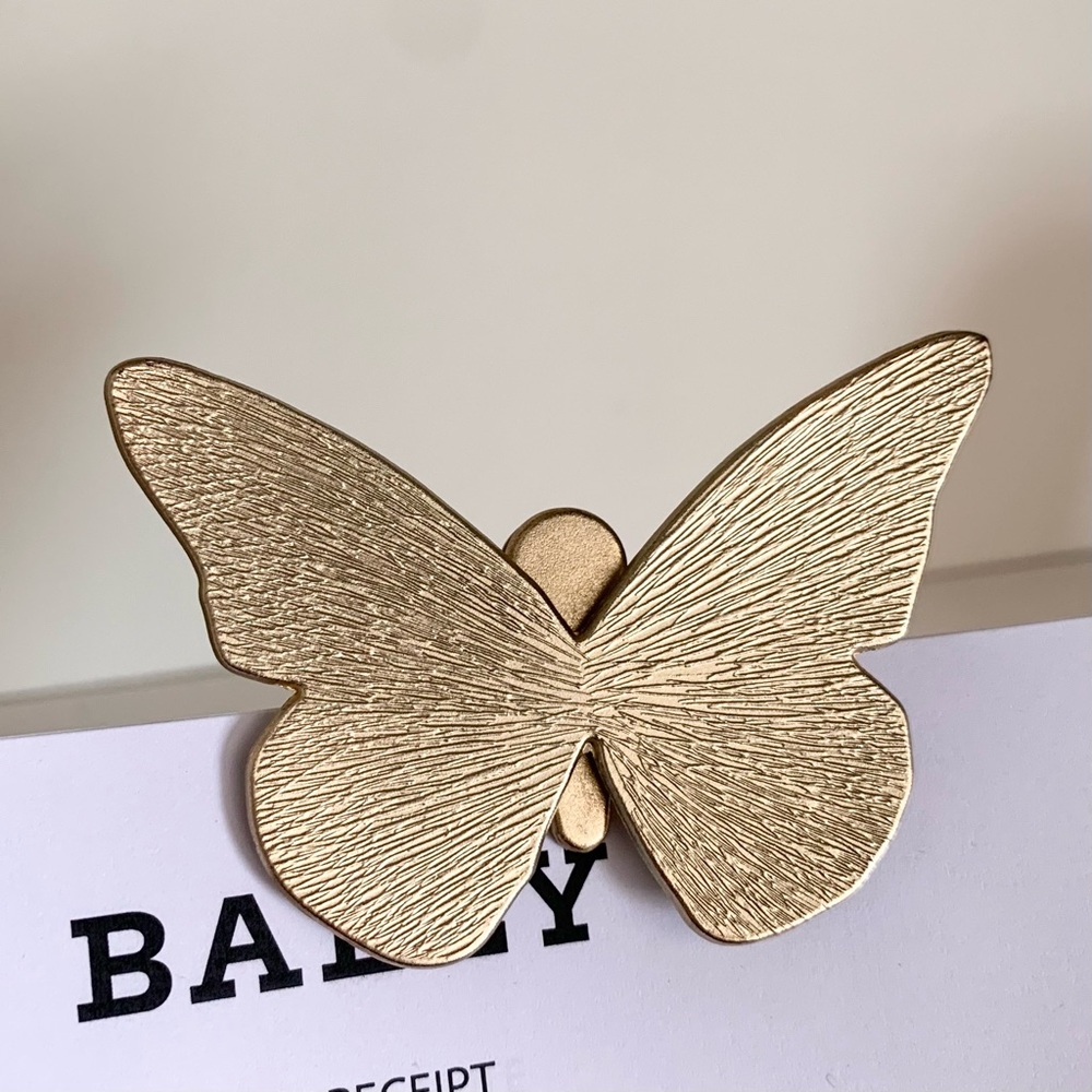 NWOT Neiman Marcus butterfly clip